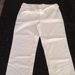 Loft White Jeans